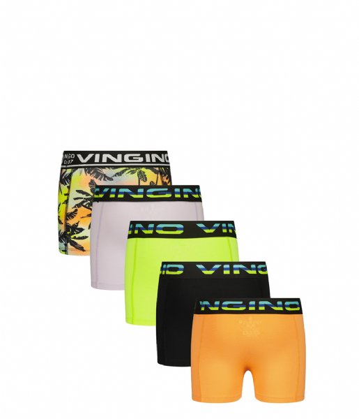 Vingino  B-241-8 Palms 5-Pack Multicolor Orange (499)