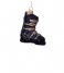 Vondels  Ornament Glass Ski Shoes H9.5 cm Black
