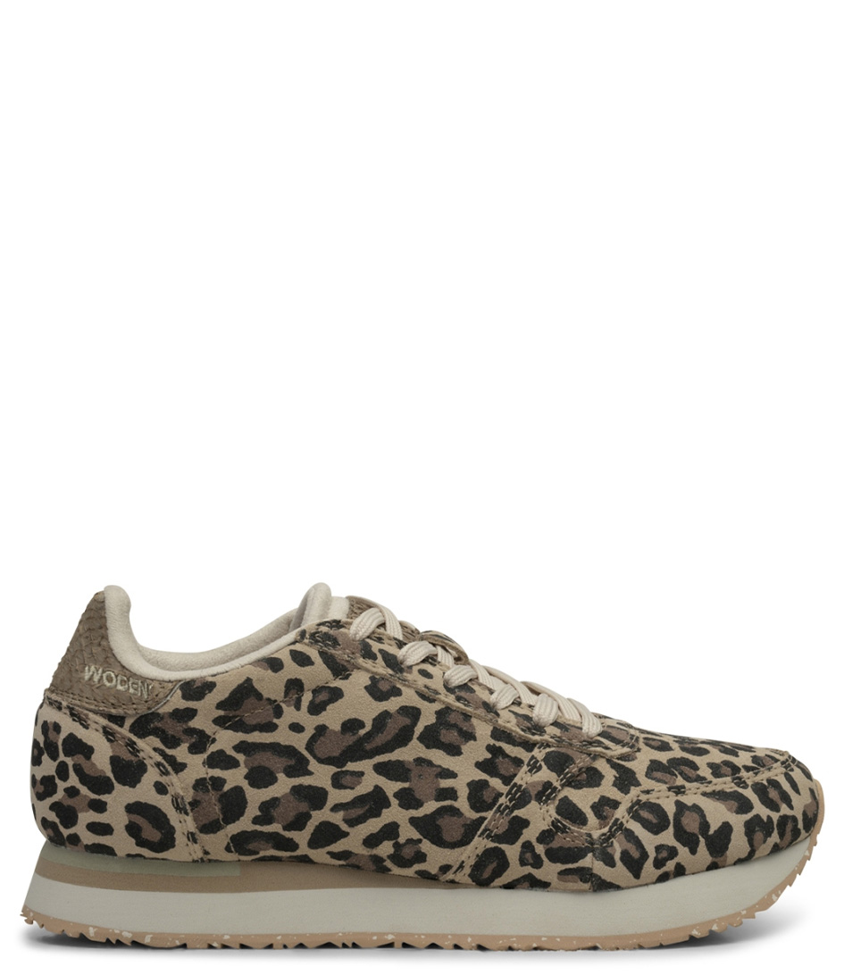 Woden Sneakers Ydun Icon Animal Leopard (327) | Little Green Bag