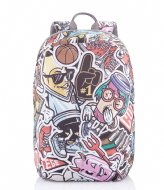 XD Design Bobby Soft Art Anti Theft Backpack Mandala Grafitti (8)