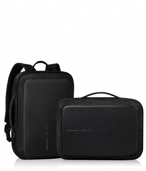 web profiel handelaar XD Design Laptop rugzak Bobby Bizz Anti Theft Backpack 15.6 Inch black  (P705.571) | The Little Green Bag