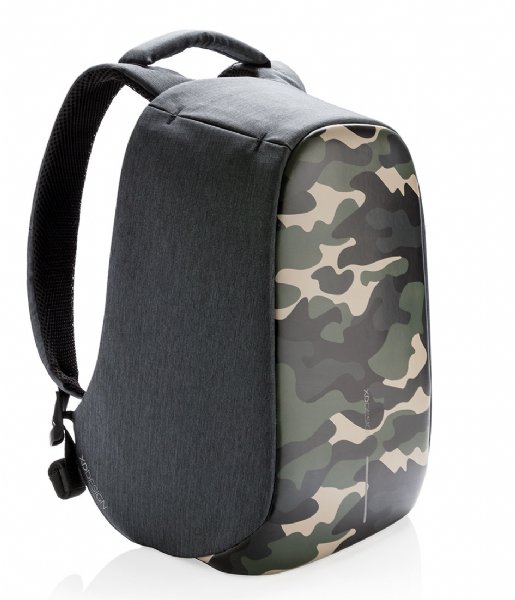 XD Design  Bobby Compact Anti Theft Backpack 14 Inch camouflage green (657)