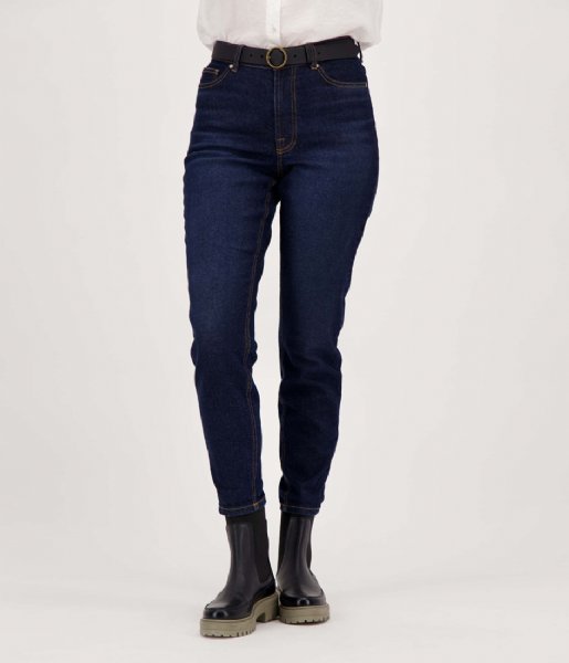 Zusss  Trendy Mom Jeans Donkerblauw (4004)