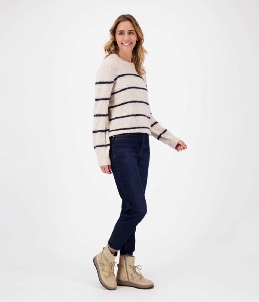 Zusss  Trendy Mom Jeans Donkerblauw (4004)