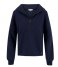 Zusss  Sweater Met Ritssluiting Donkerblauw (4004)