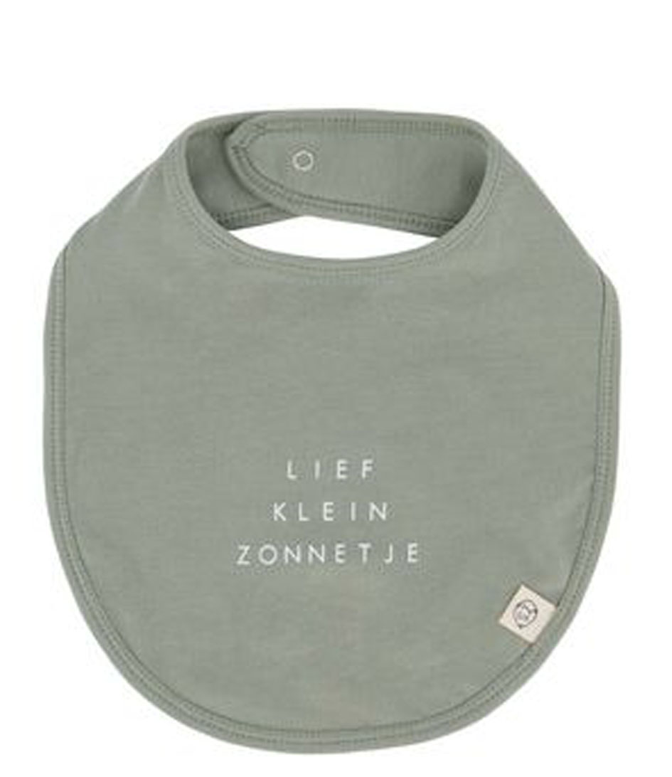 Zusss Baby Accessoire Slabbetje Saligroen (4519) | The Little Green Bag