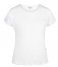 Zusss  Basic T-Shirt Met Ronde Hals Bloemetje Wit (0500)