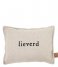 Zusss Sierkussen Kussen Lieverd 35X25cm Zand Zusss Sierkussen Kussen Lieverd 35X25cm Zand