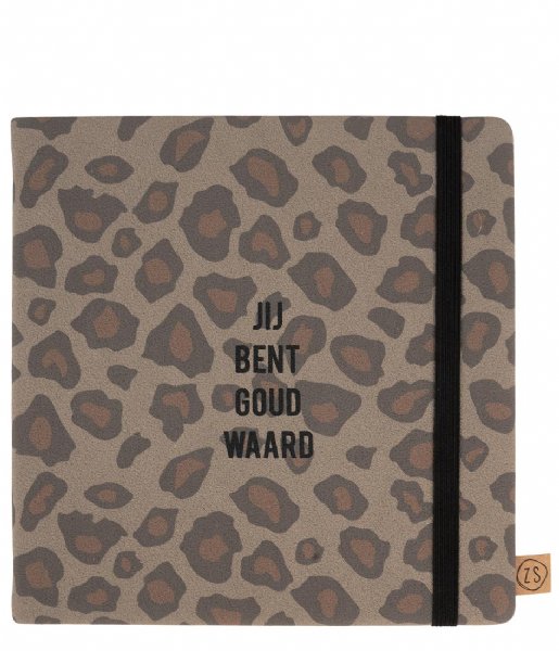 Zusss  Vriendinnenboek Goud Waard Leopard Zand