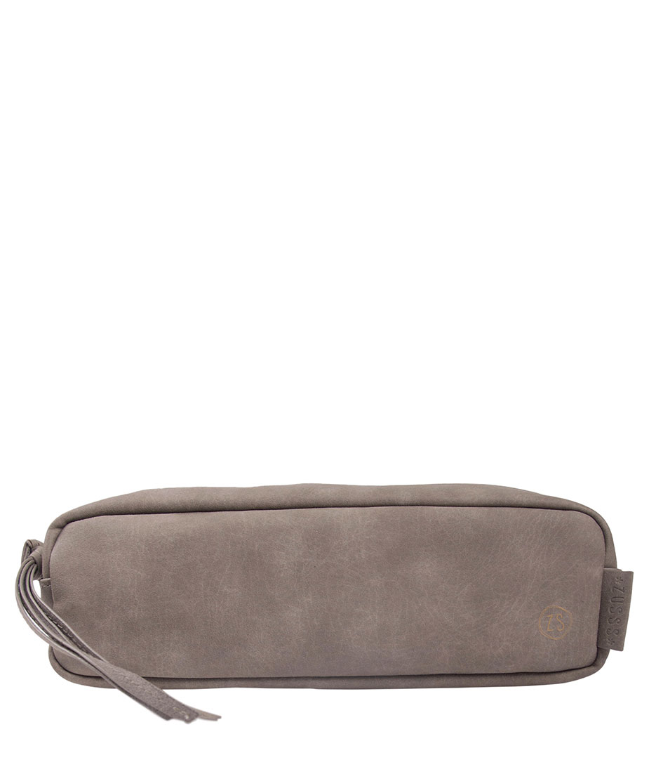 Zusss Make-up tasjes Make-up Etui Grijs female 1 Kunstleer