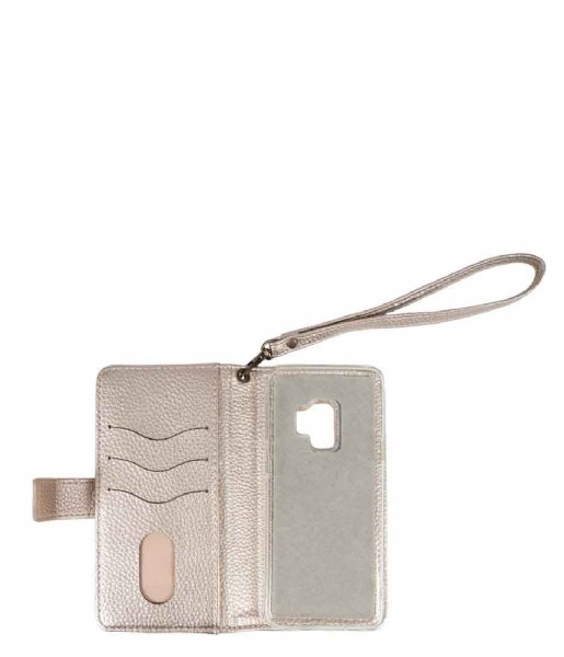 Zusss Smartphone cover Leuke Portemonee Telefoonhoes Iphone X goud metallic Zusss Smartphone cover Leuke Portemonee Telefoonhoes Iphone X goud metallic