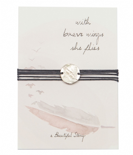 A Beautiful Story  Jewelry Postcard Feather feather
