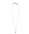 A Beautiful Story  Flow Lotus Necklace gold plated (20962)