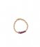 Beauty Garnet Gold Ring M/L