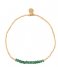 A Beautiful Story  Refined Aventurine Gold Plated Bracelet gold plated (BL25335)