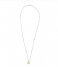 A Beautiful StoryTruly Moonstone Lotus Gold plated grey