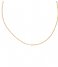 A Beautiful Story  Flora Moonstone Gold Necklace gold colored