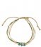 A Beautiful Story  Gentle Aventurine Gold plated green