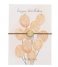 A Beautiful Story Armband Jewelry Postcard Birthday Gold plated brown
