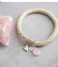 A Beautiful Story Armband Jacky Rose Quartz Heart Silver Plated Bracelet silver plated (BL22256) A Beautiful Story Armband Jacky Rose Quartz Heart Silver Plated Bracelet silver plated (BL22256)