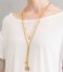 A Beautiful Story Ketting Truly Citrine Shell Gold Necklace goud (BL25108)