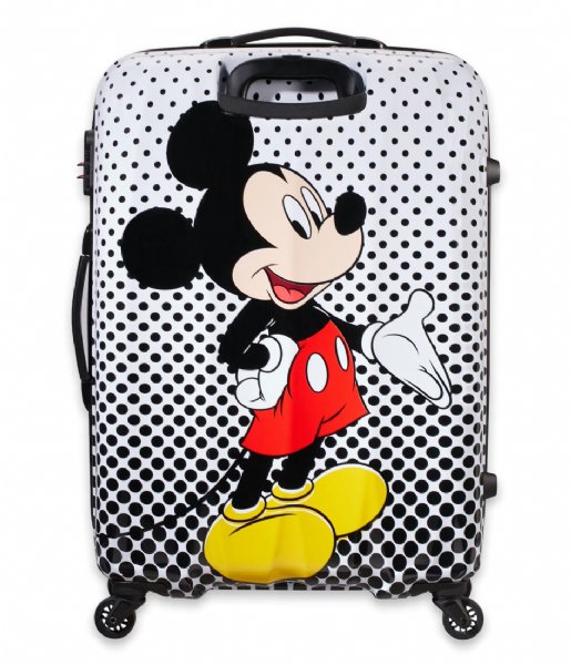 American Tourister  Disney Legends Spinner 75/28 Alfatwist Mickey Mouse Polka Dot (7483)