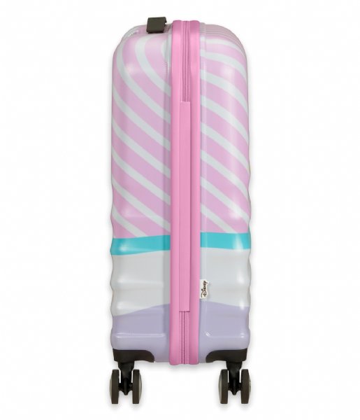 American Tourister Walizki na bagaż podręczny Wavebreaker Disney Spinner 55/20 Daisy Pink Kiss (8660)