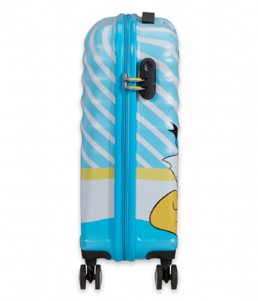 American Tourister Walizki na bagaż podręczny Wavebreaker Disney Spinner 55/20 Donald Blue Kiss (8661)