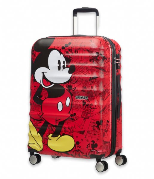 American Tourister  Wavebreaker Disney Spinner 67/24 Mickey Comics Red (6976)