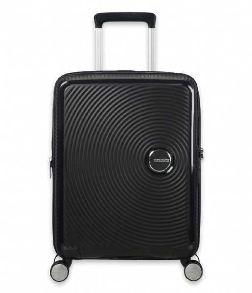 American Tourister Walizki na bagaż podręczny Soundbox Spinner 55/20 Expandable Bass Black (1027)