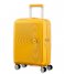 American Tourister Walizki na bagaż podręczny Soundbox Spinner 55/20 Expandable Golden Yellow (1371)