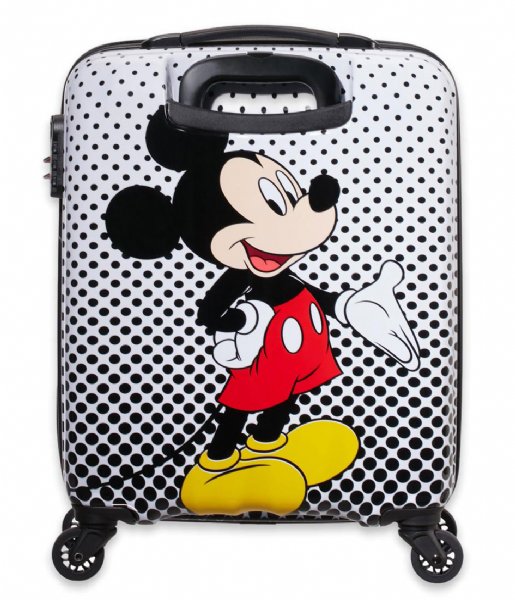 American Tourister Walizki na bagaż podręczny Disney Legends Spinner 55/20 Alfatwist 2.0 Mickey Mouse Polka Dot (7483)