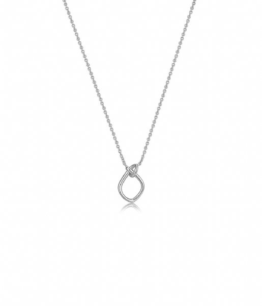 Ania Haie  Forget me Knot Necklace Zilverkleurig