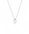 Ania Haie  Forget me Knot Necklace Zilverkleurig