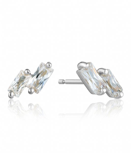 Ania Haie Oorbellen AH E018-07H 925 Sterling ZIlver Glow Getter Zilver Ania Haie Oorbellen AH E018-07H 925 Sterling ZIlver Glow Getter Zilver