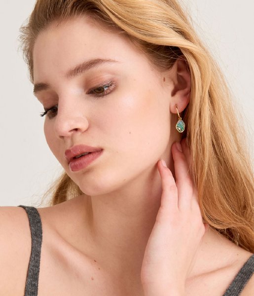 Ania Haie Oorbellen AH E027-01G 925 Sterling Zilver Turning Tides Earrings Goudkleurig Ania Haie Oorbellen AH E027-01G 925 Sterling Zilver Turning Tides Earrings Goudkleurig