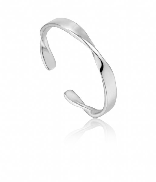 Ania Haie  AH R012-04H 925 Sterling Zilver Twister Zilver