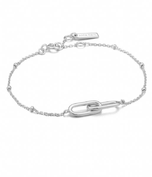 Ania Haie  AH B021-01H 925 Sterling Zilver Chain Reaction Zilver