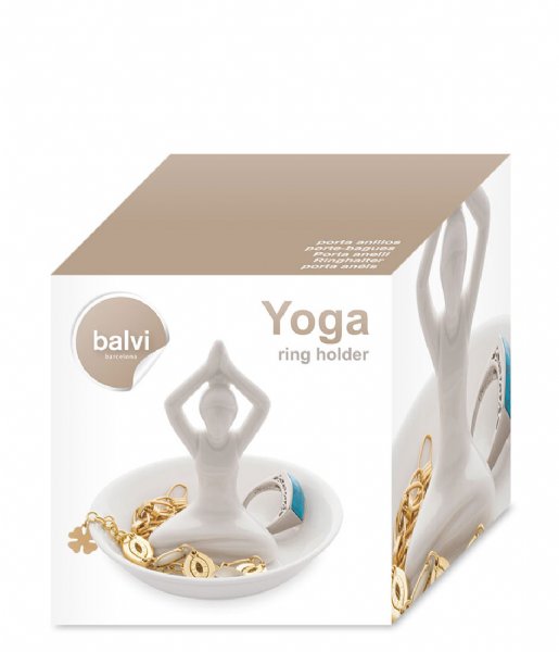 Balvi  Ring Holder Yoga White