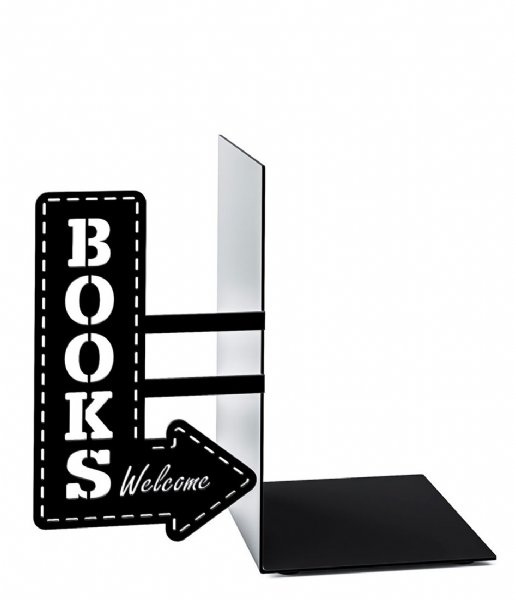 Balvi  Bookend Bookshop Black