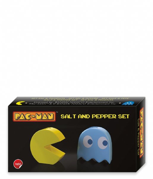 Balvi  Salt and Pepper Set Pac-man Multi
