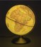 Balvi Lampa stołowa Globe With Light Antique Yellow/Black