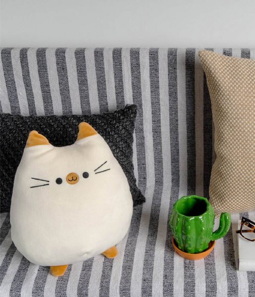 Balvi Poduszkę dekoracyjne Cushion Sweet Kitty White