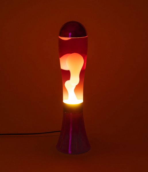 Balvi Lampa stołowa Lava Lamp Magma Purple/Red