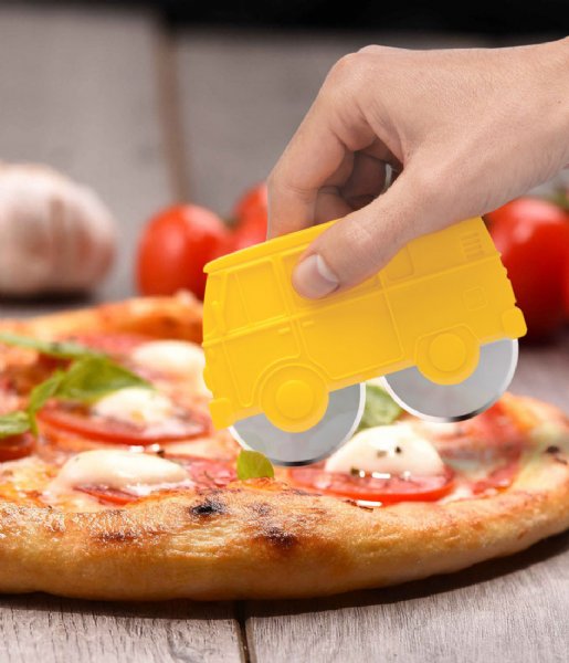 Balvi  Pizza Cutter Van Yellow