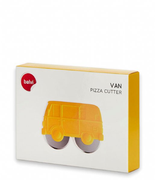 Balvi  Pizza Cutter Van Yellow