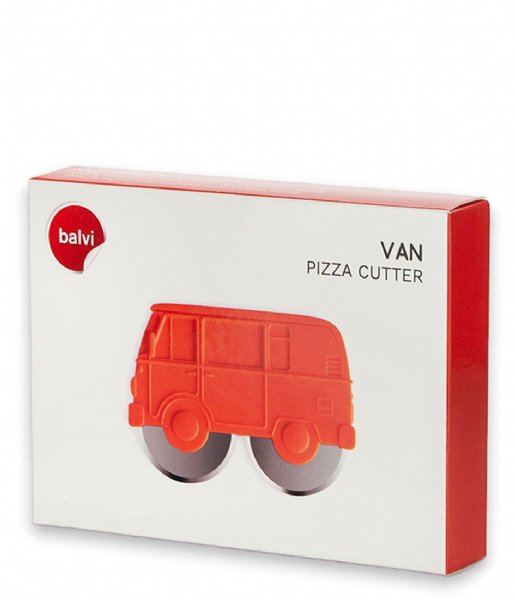 Balvi  Pizza Cutter Van Red