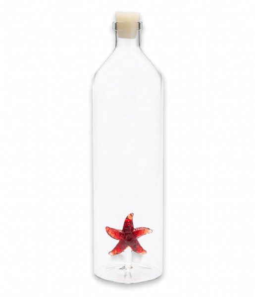Balvi  Bottle Starfish 1.2L Transparant