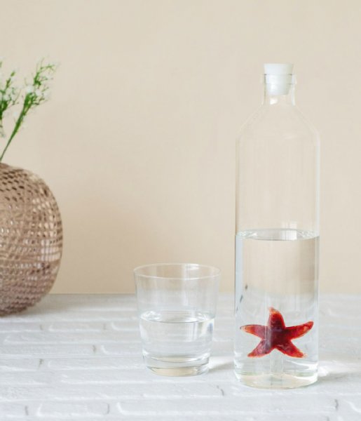 Balvi  Bottle Starfish 1.2L Transparant