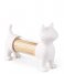 Balvi  T Pick Holder and Salt Pepper Shaker Cat White